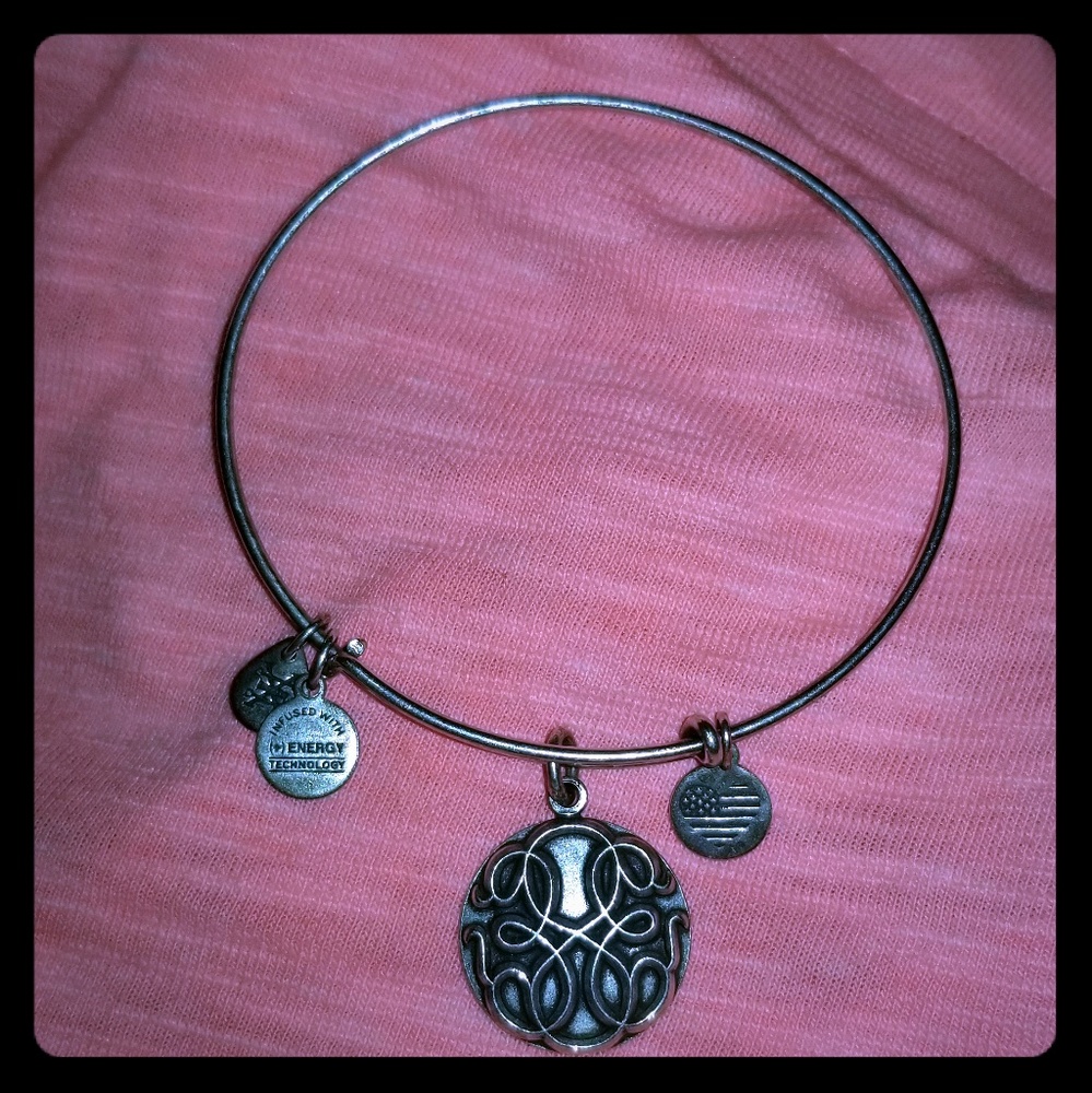 Alex & Ani silver bangle - Path of Life